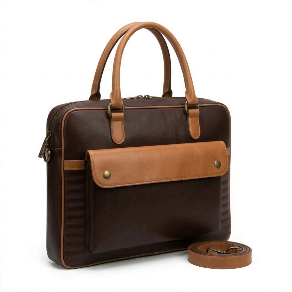 Handmade Vintage Leather Laptop Bag